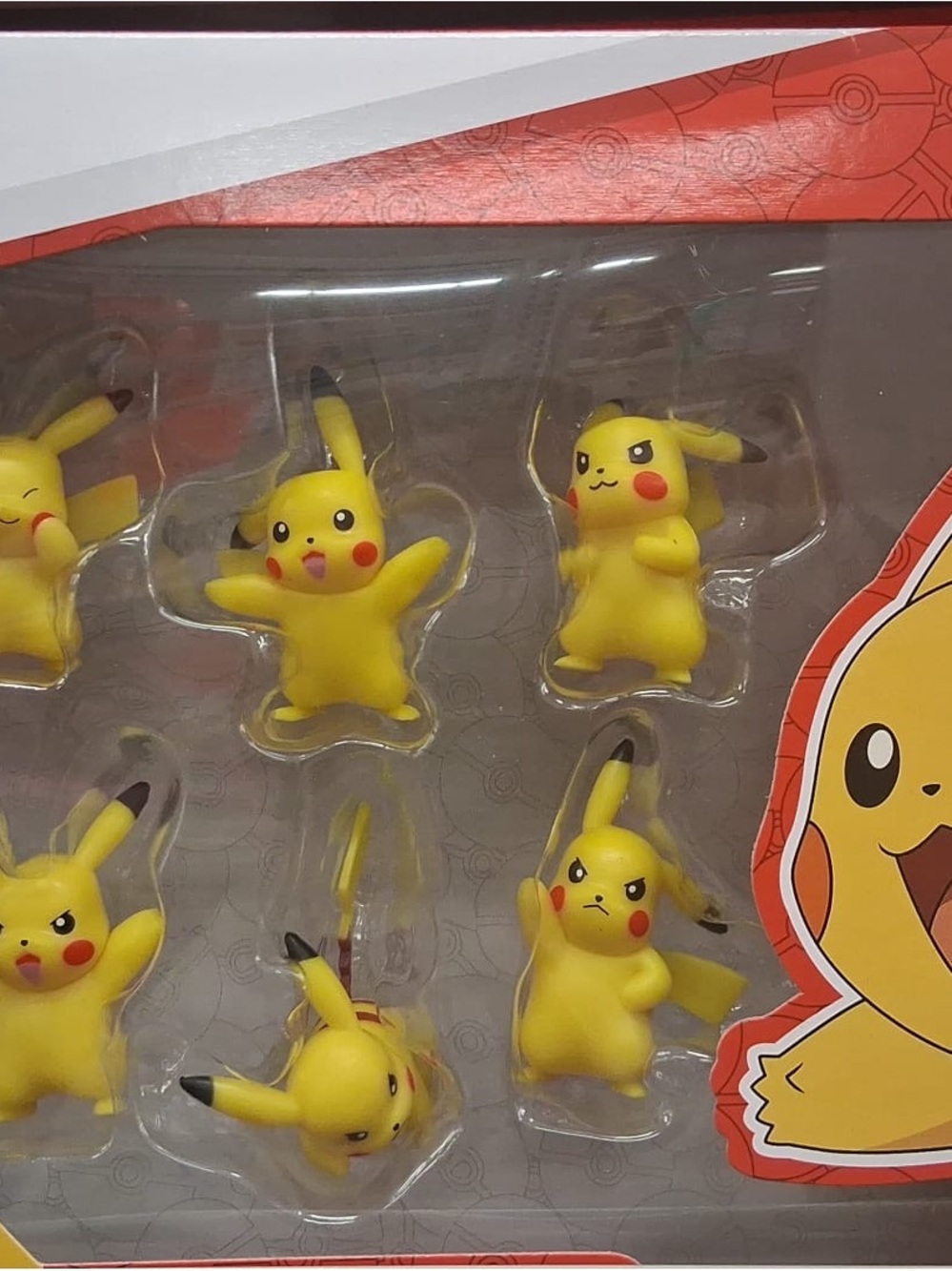 Pokemon Pikachu Yellow Collectible Figure Set